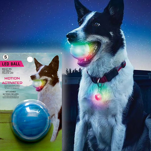  Pelota Led Para Mascotas 