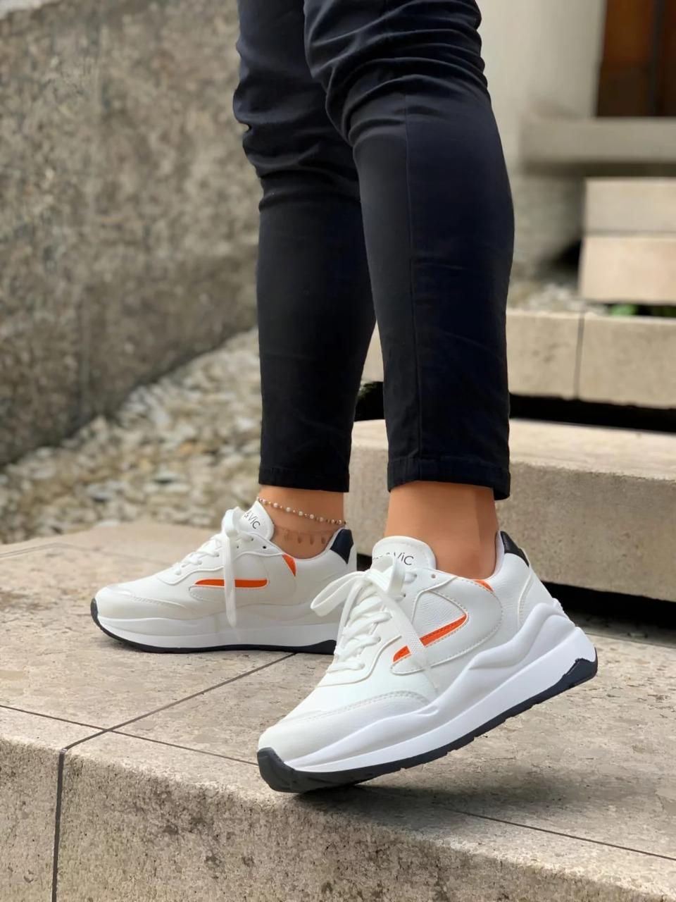 Tenis De Mujer Reiser Blanco