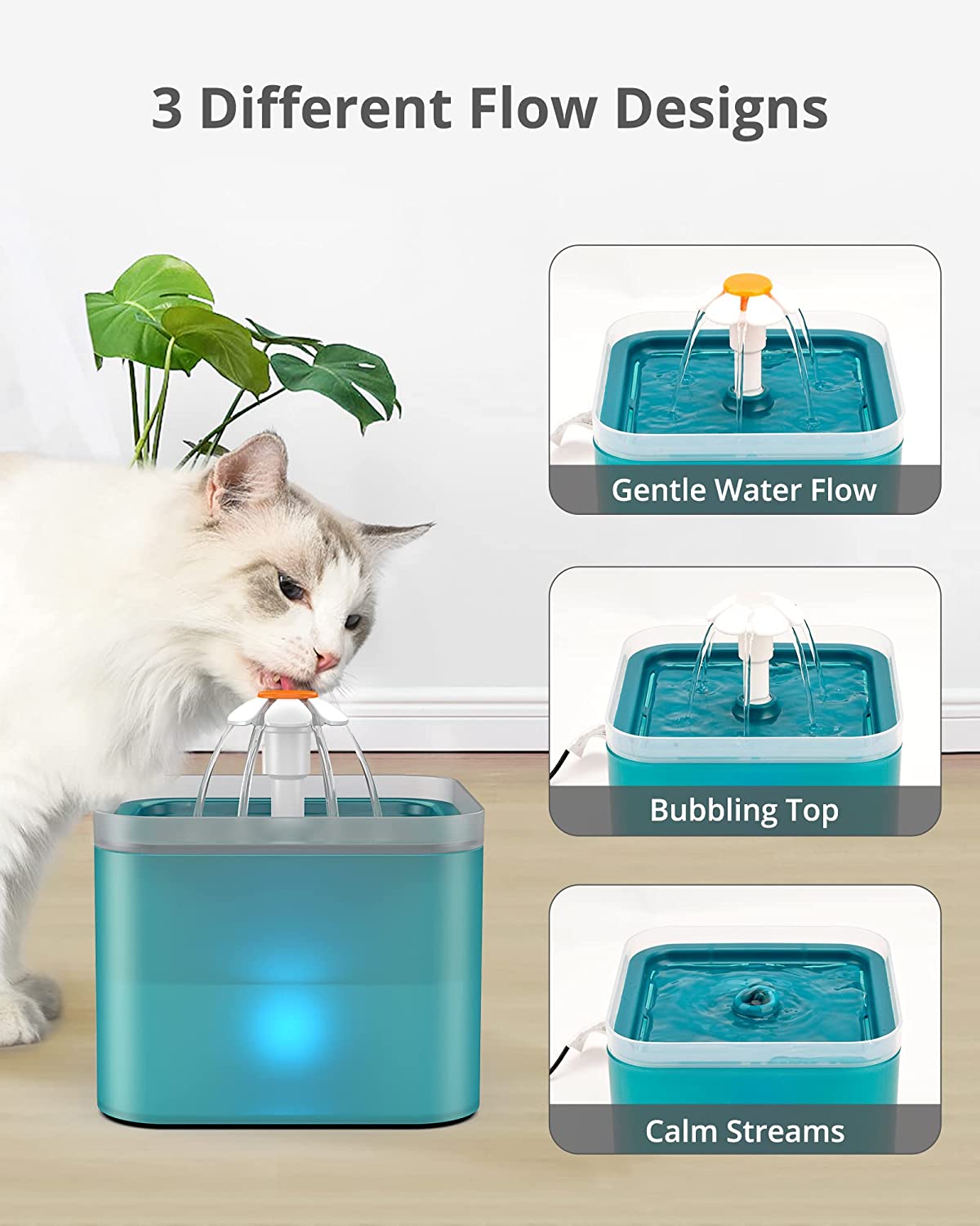 Fuente De Agua Para Gatos Y Perros Bebe 