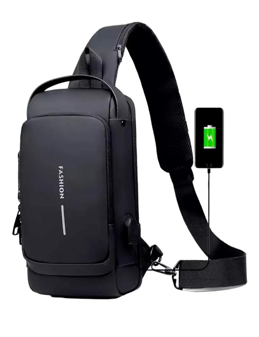 Bolso Antirrobo Con Puerto Usb