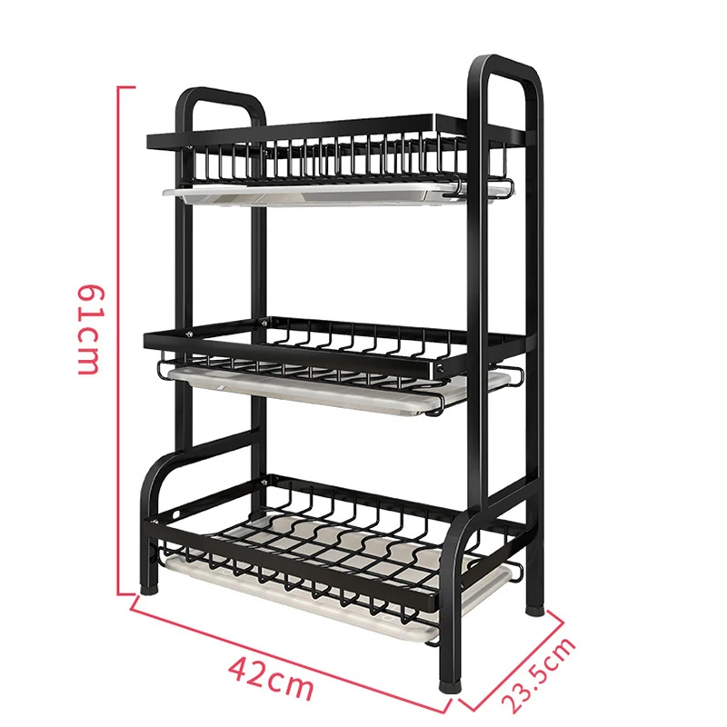 Escurridor De Platos 3 Niveles