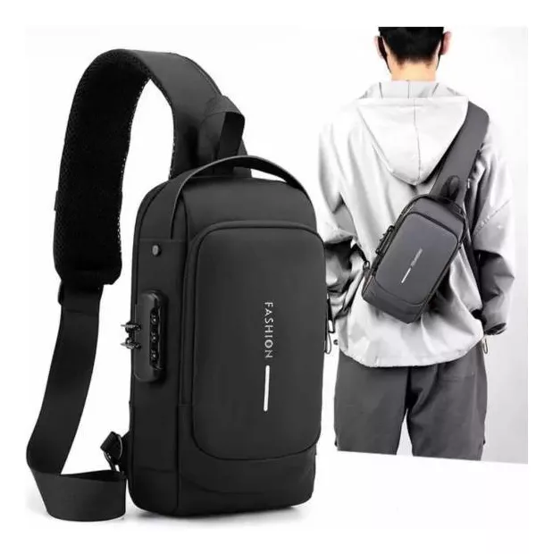 Mini Bolso Antirobo Pechera Para Hombre